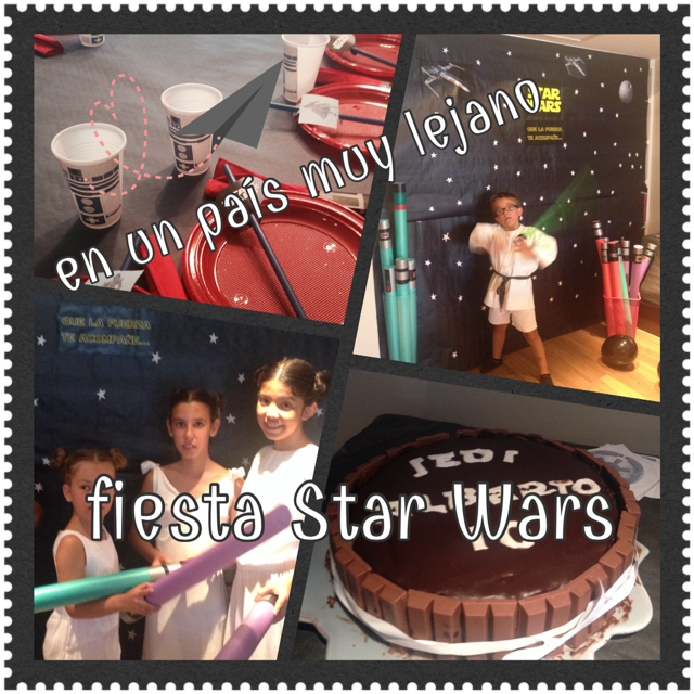 Fiesta cumpleaños Star Wars